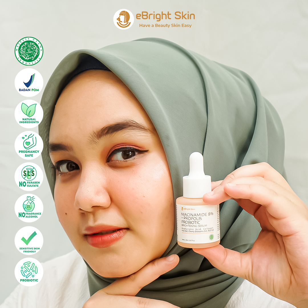 Ebright Niacinamide 8% + Propolis Probiotic Brightening Serum 20ml