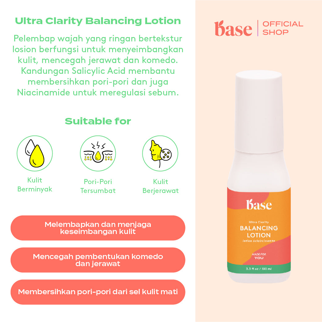 Base Ultra Clarity Balancing Lotion