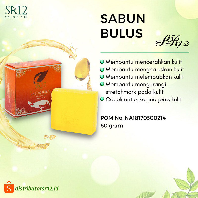 SR12 Sabun Bulus | 60gr