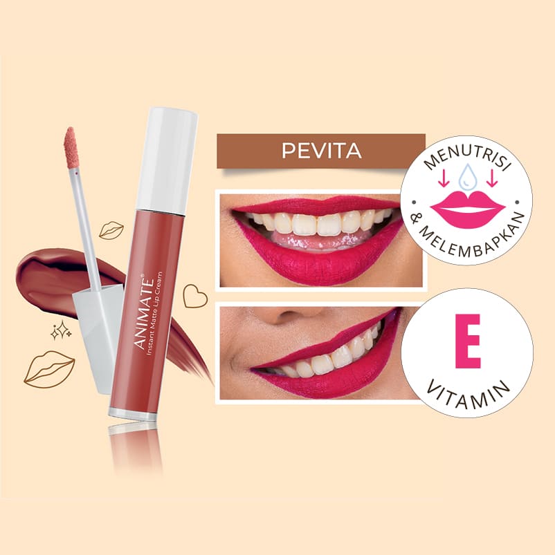 ANIMATE Pevita Lip Cream 4ml