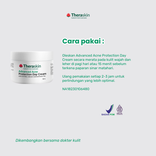 Theraskin Advanced Acne Protection Day Cream | 10 g