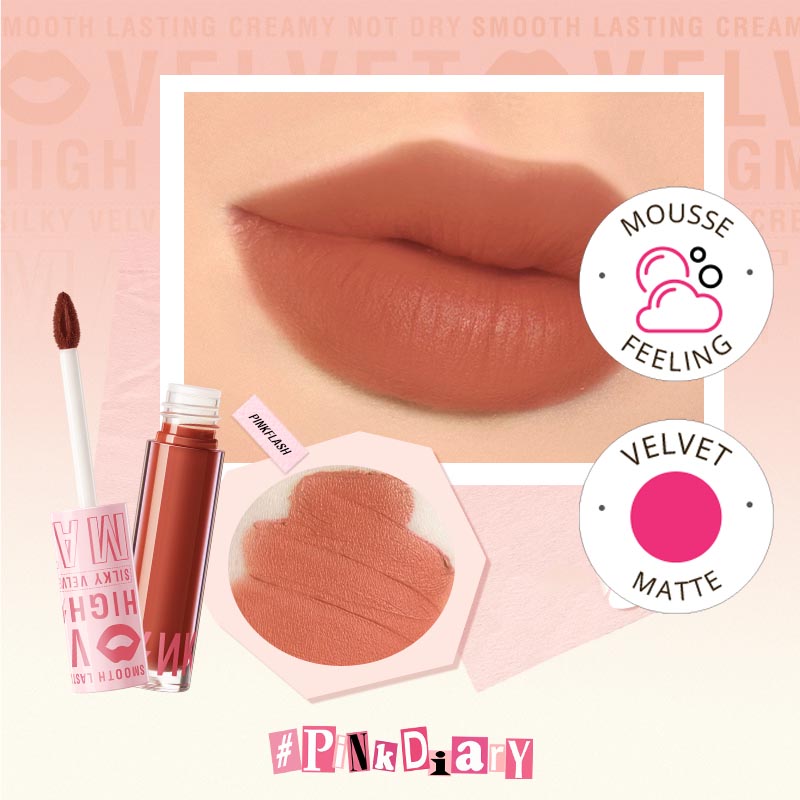 Pinkflash Silky Velvet Lip Cream PF-L04 PK01