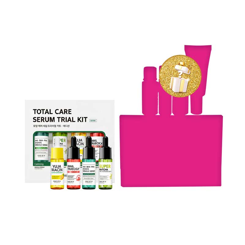 [Combo 1+1] Some By Mi Total Care Serum Trial Kit Free Mystery Box