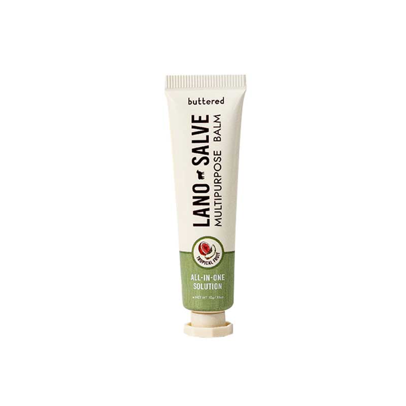 BUTTERED Lanosalve Multipurpose Balm - Scented (Tropical Fruit)