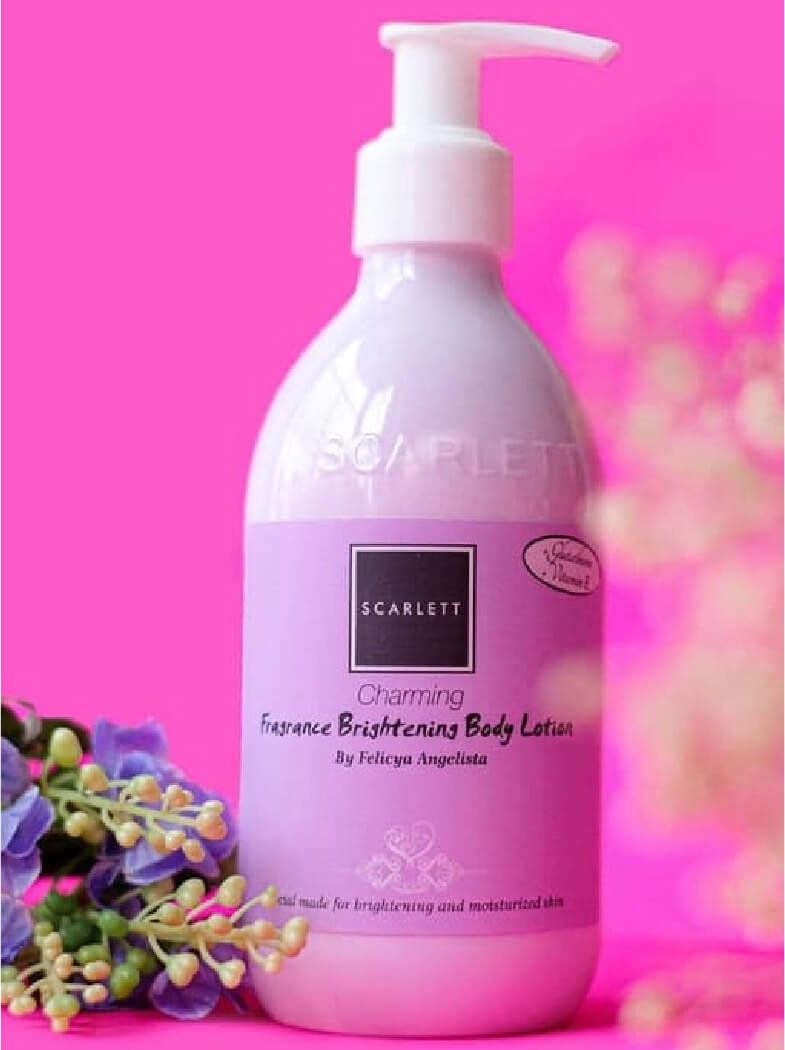 Scarlett Fragrance Brightening Body Lotion - Charming | 300 ml