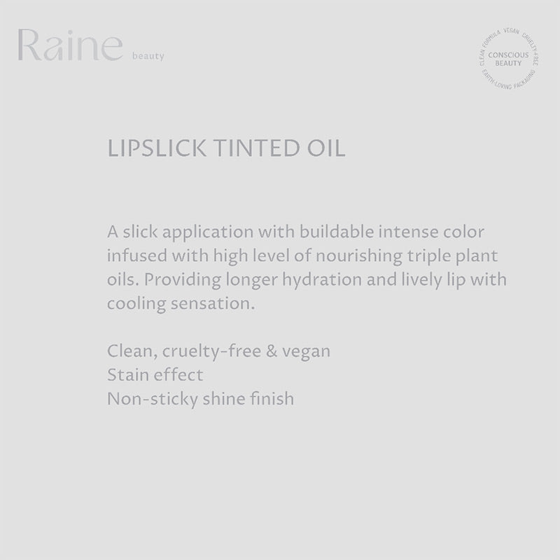 Raine Lipslick Tinted Oil Love Language | 5ml