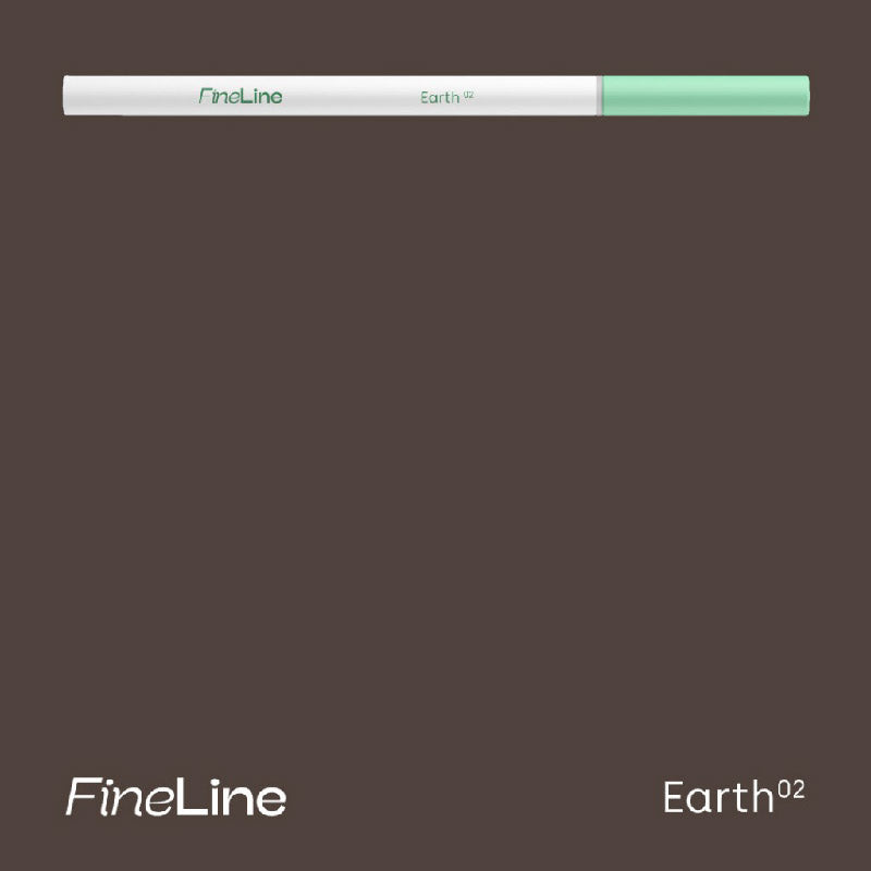 Ruhee Diary FineLine Liquid Brow Pen Earth - 02 | 0.8gr