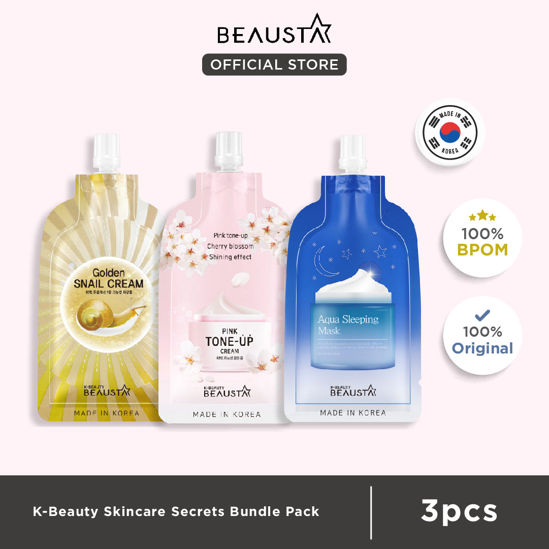 BEAUSTA K- Beauty Skincare Secrets Bundle Pack (3 pcs)