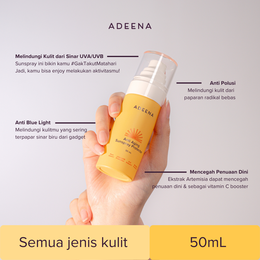 ADEENA Anti Aging Sunspray Protector - 50 ml