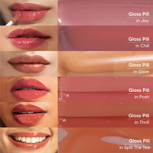 ROSE ALL DAY Lip Gloss - Spil The Tea Pill