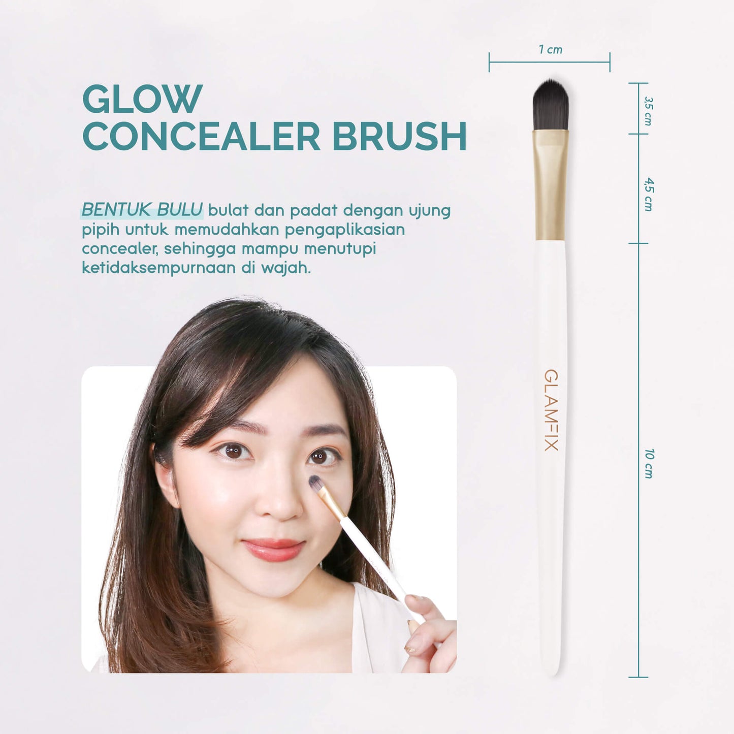 Glamfix Perfecting Concealer Brush