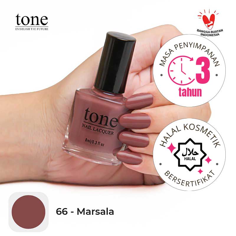 Tone Nail Polish Glossy Winter Mood Series 66 | 8 ml