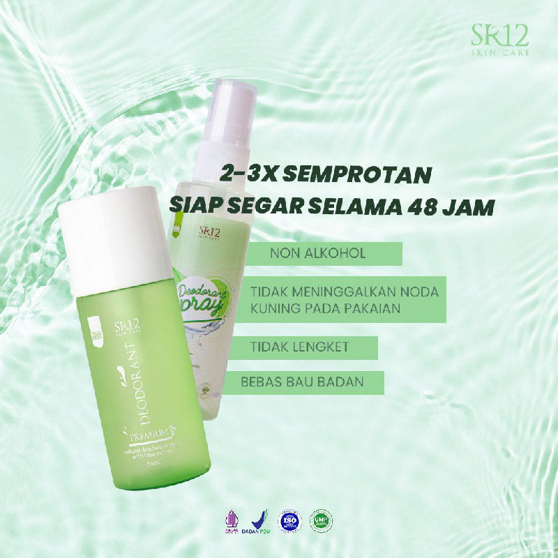 SR12 Deodorant Spray Reguler | 60ml