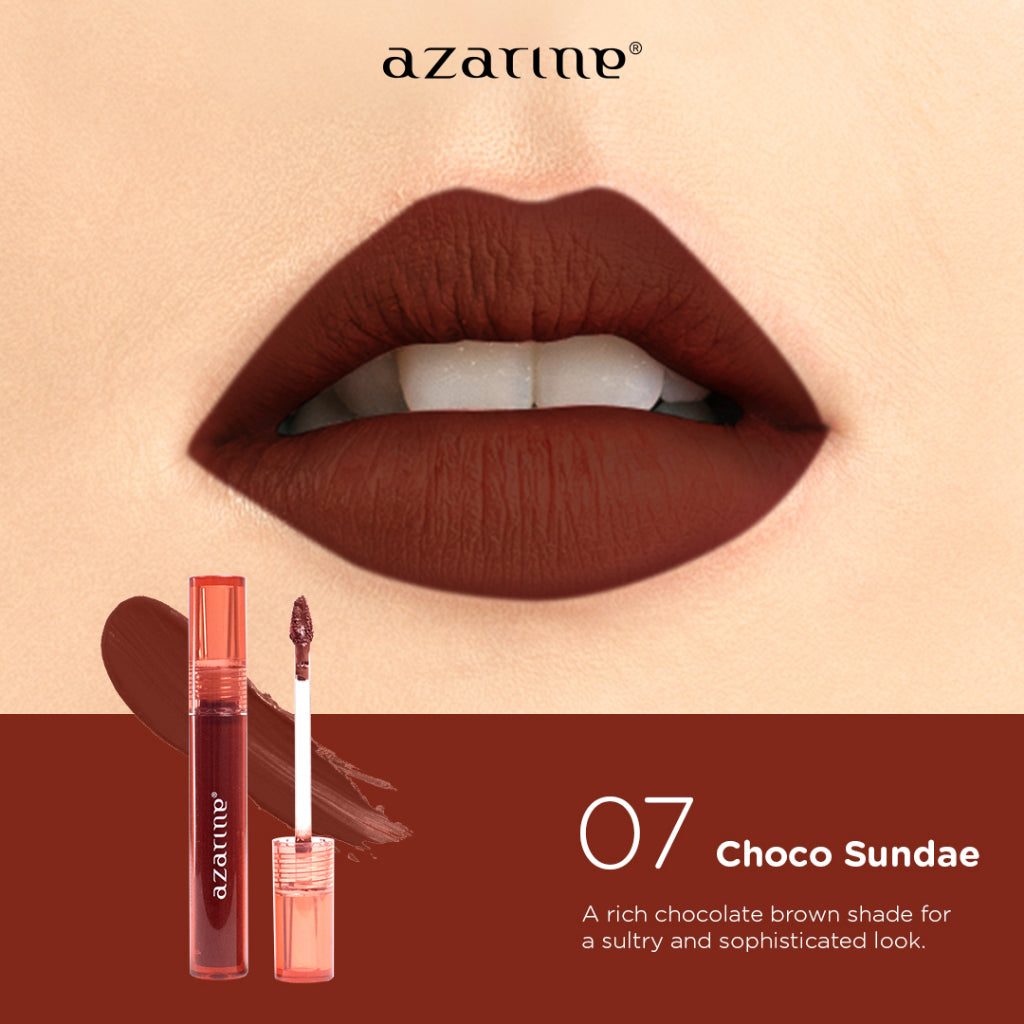 Azarine Velvety Lippie Cocho Sundae - Shade 07