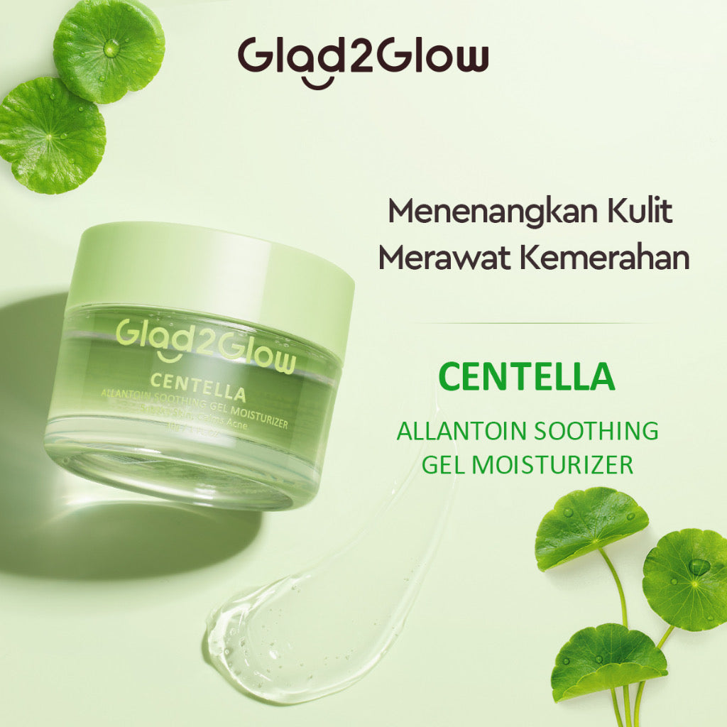 Glad2Glow Centella Allantoin Soothing Gel Moisturizer | 30 g