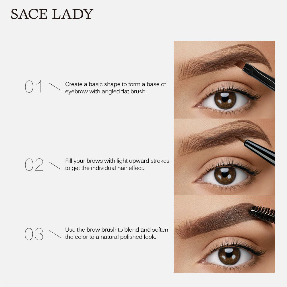 Sace Lady Tinted Brow Gel Black Brown | 6Ml