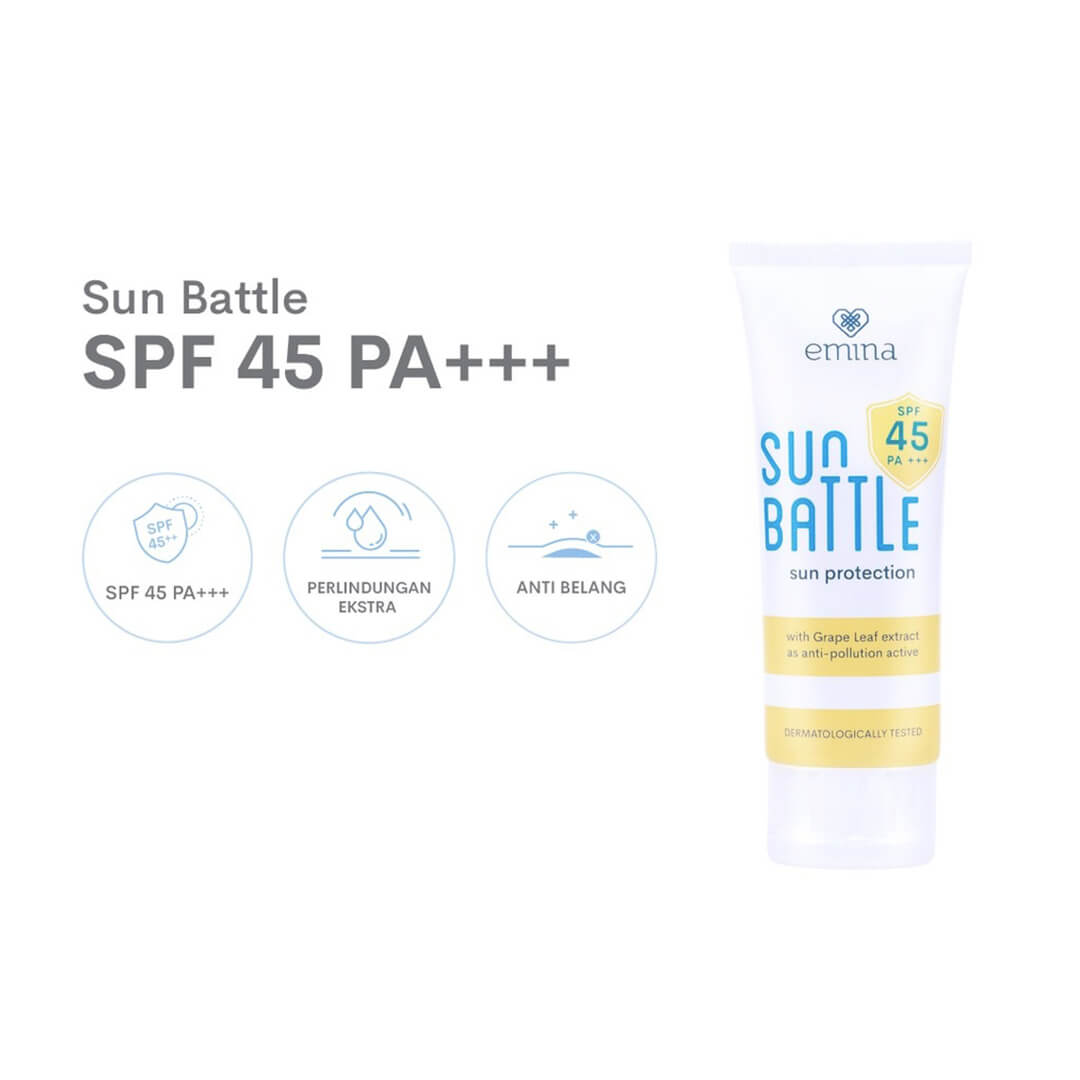 Emina Sun Battle SPF 45 PA+++ | 30 ml