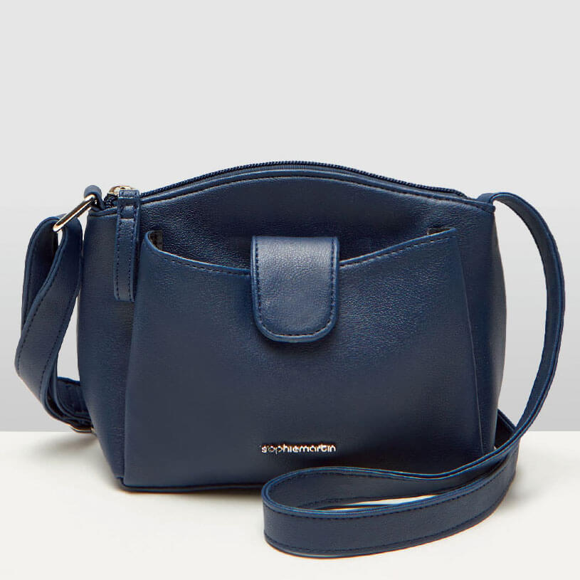 Sophie Martin Mounessie Navy Bag