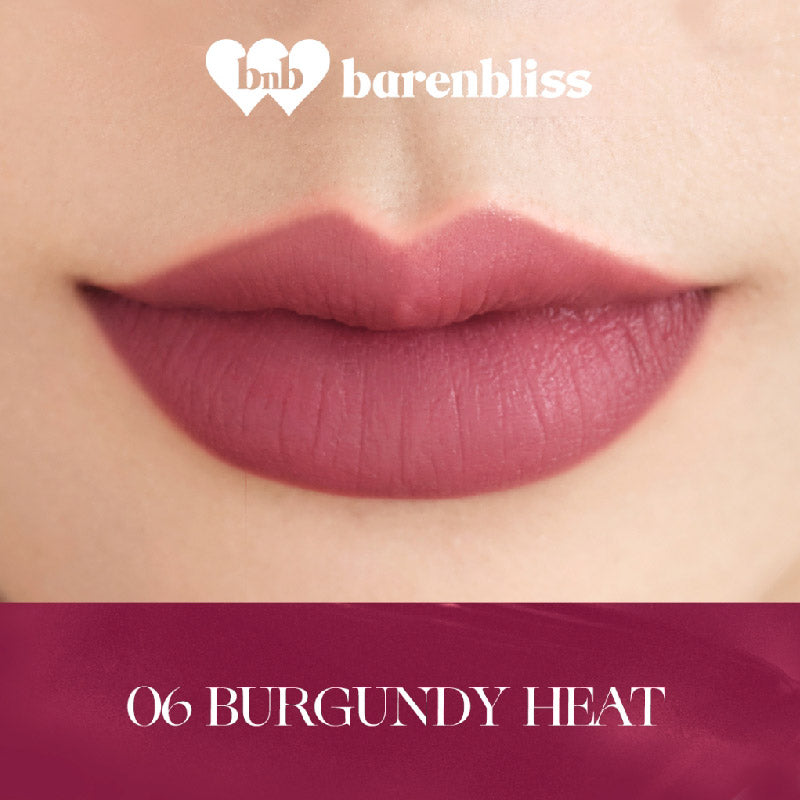 BARENBLISS Apple Makes Adorable Mousse Tint 06 Burgundy Heat