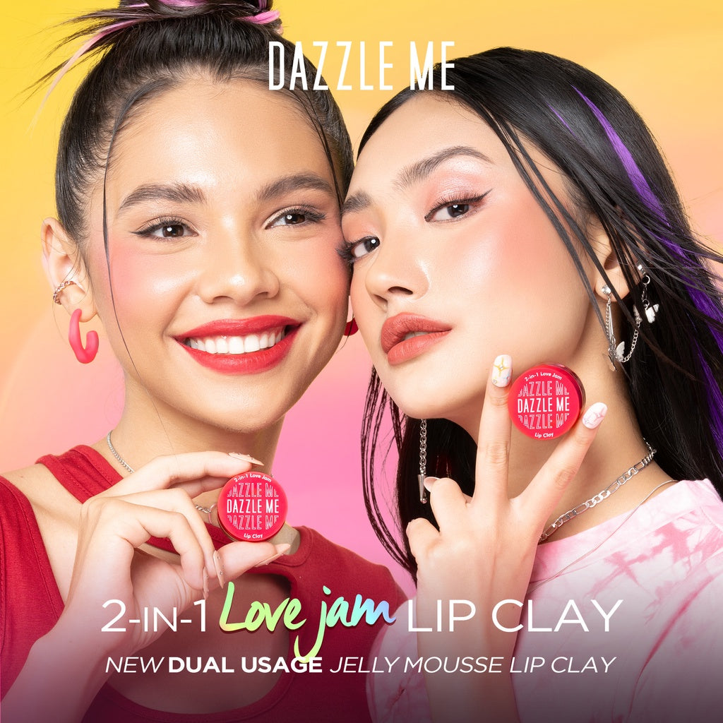 DAZZLE ME 2-in-1 Love Jam Lip Clay 02 First Meet