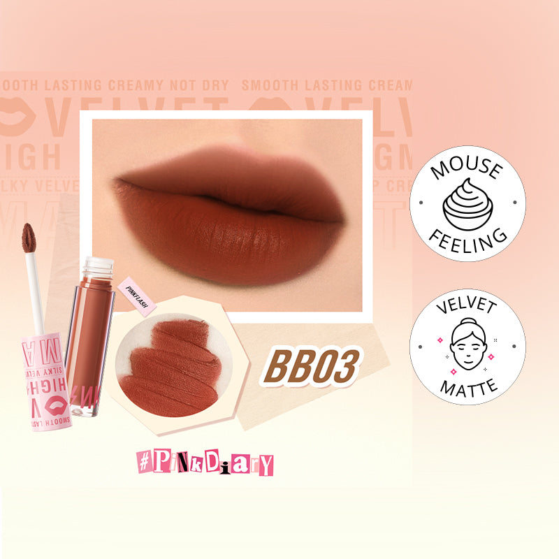 Pinkflash Silky Velvet Lip Cream PF-L04 BB03