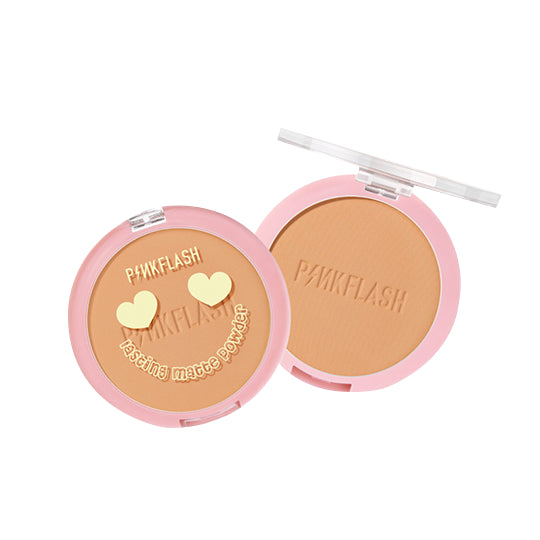 Pinkflash F08 Lasting Matte Pressed Powder #222