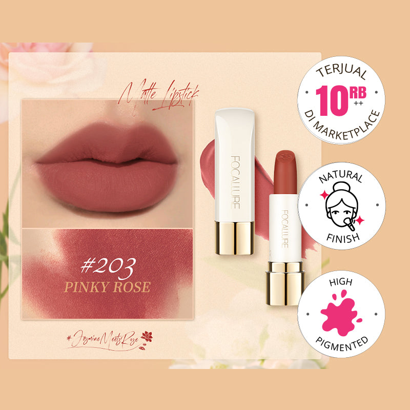 Focallure Pure Matte Lipstick FA203 #203