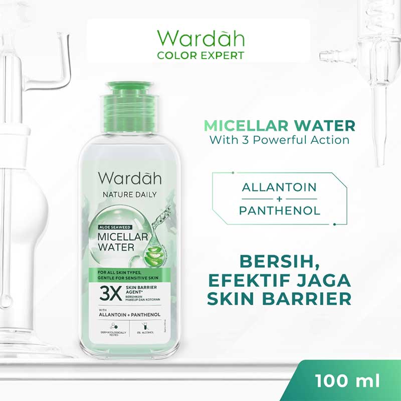 WARDAH Nature Daily Aloe Seaweed Micellar Water | 100 ml