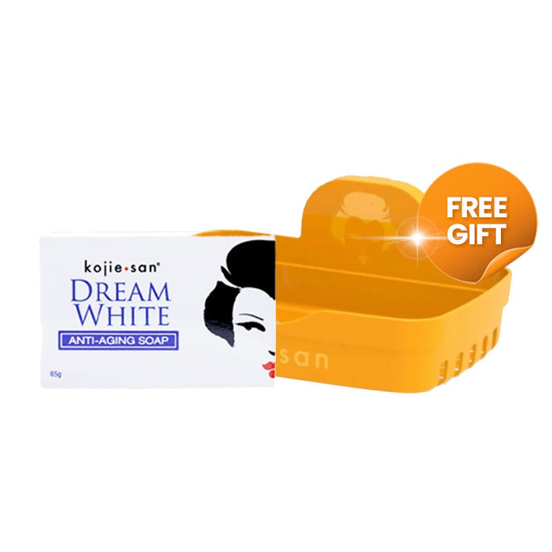 COMBO 1+1 Free Gift KOJIE SAN Dreamwhite Soap | 135gr