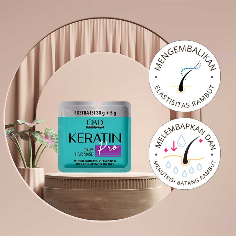 CBD Keratin Pro Hair Mask Sch | 30g