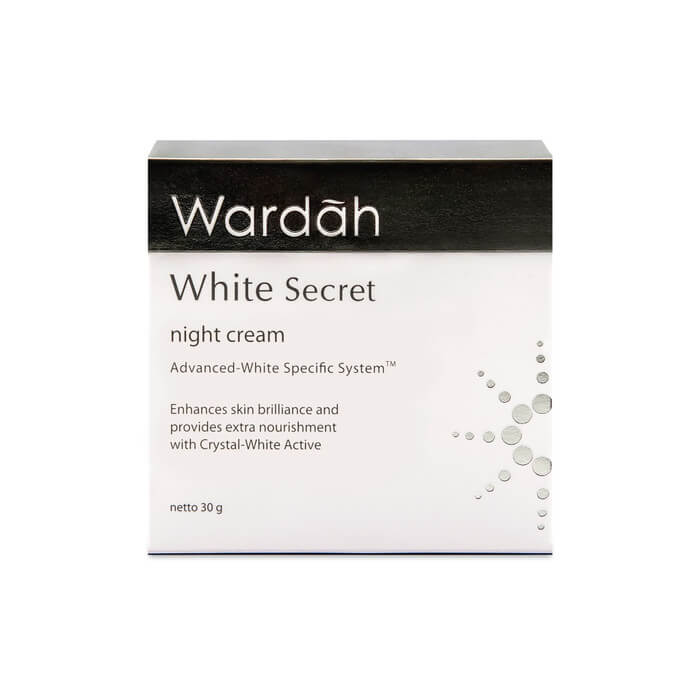 WARDAH Crystal Secret Bright Activating Night Cream | 30 gr