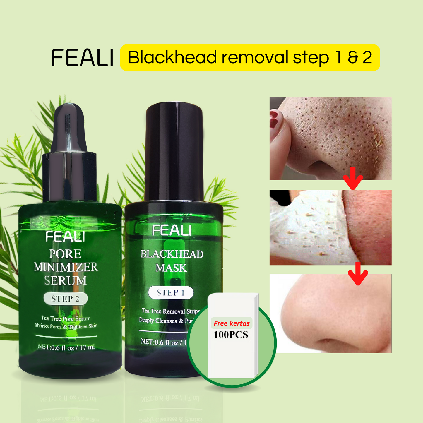 Feali Blackhead Remover Step 1 (Peel Off) | 17ml