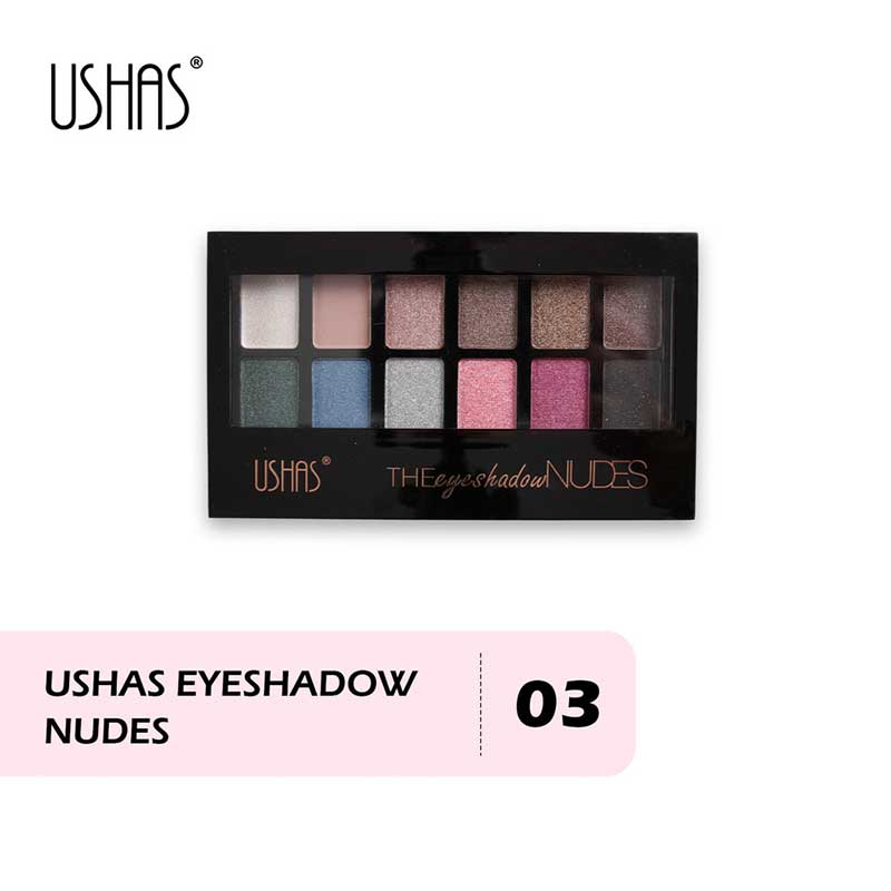 Ushas ES2802 Eyeshadow Nudes No.03 | 10.2gr