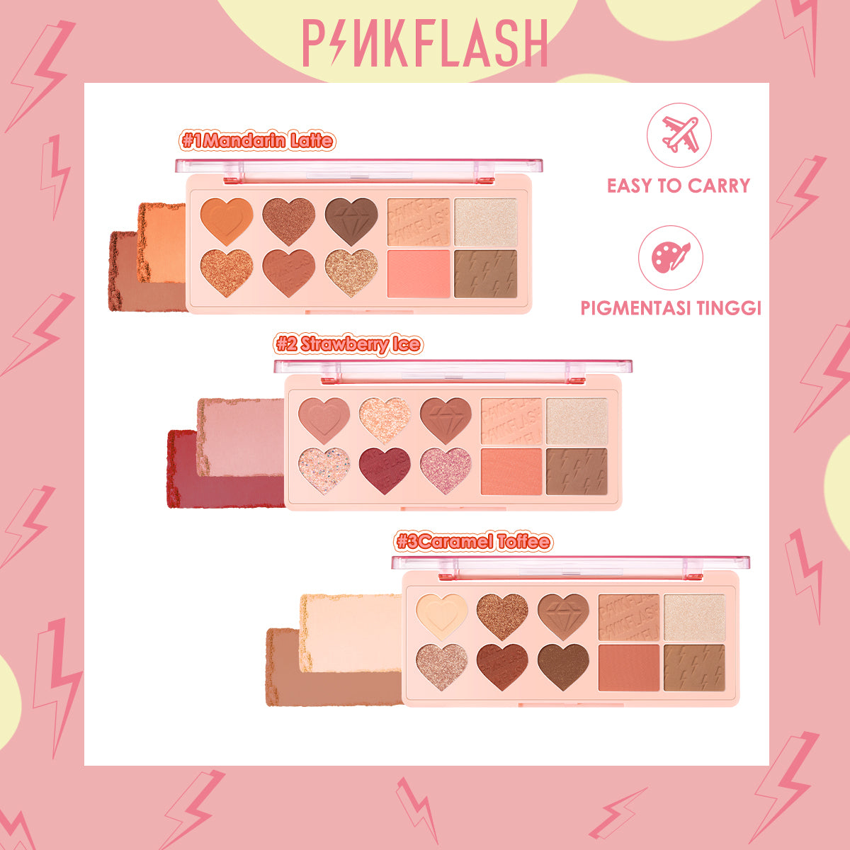 Pinkflash Multi Face Pallet PF-M02 - #02