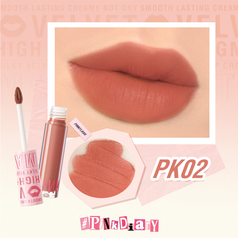 Pinkflash Silky Velvet Lip Cream PF-L04 PK02