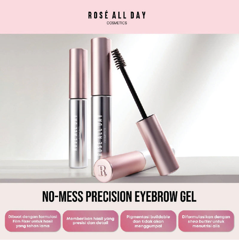 ROSE ALL DAY [NEW] Brow Fix Gel - Black | 3 gr