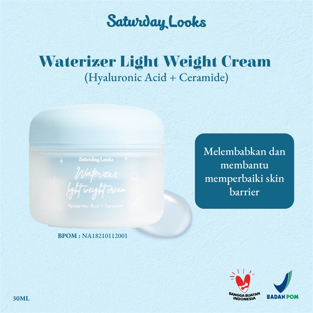 Saturday Looks Waterizer Light Weight Cream (Hyaluronic Acid + Ceramide)