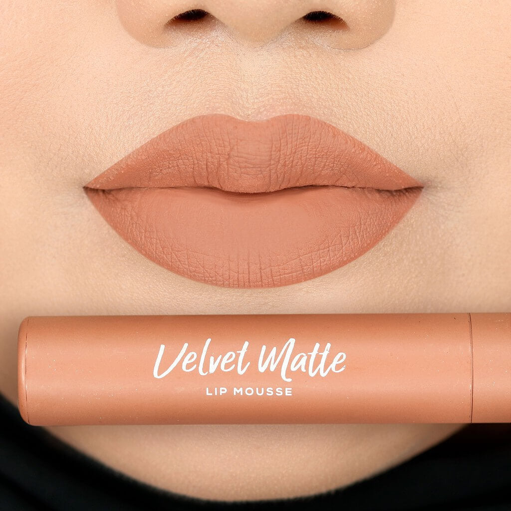 Wardah Colorfit Velvet Matte Lip Mousse - 09 Ombre Charmer | 4 g