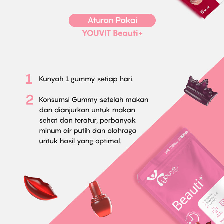 Youvit Adult Beauti+ 30D Pouch | 1 sachet