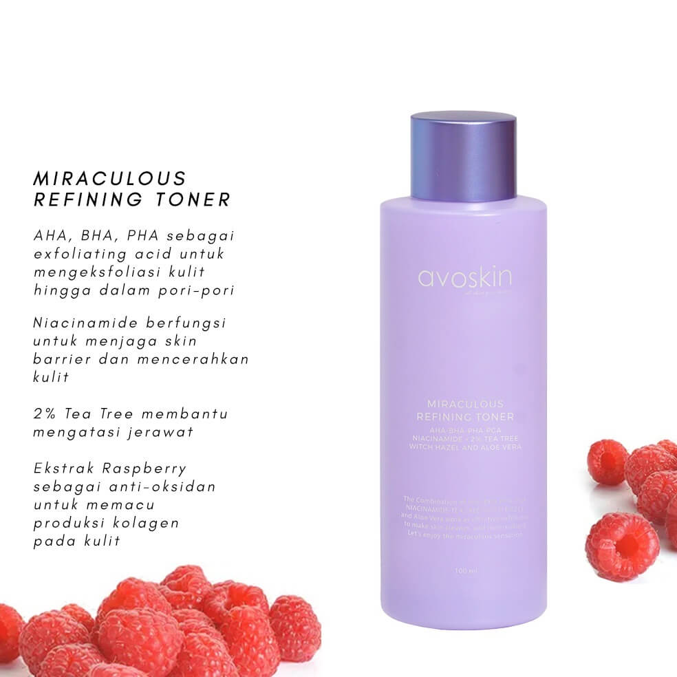 Avoskin Miraculous Refining Toner Lilac Edition | 100 ml