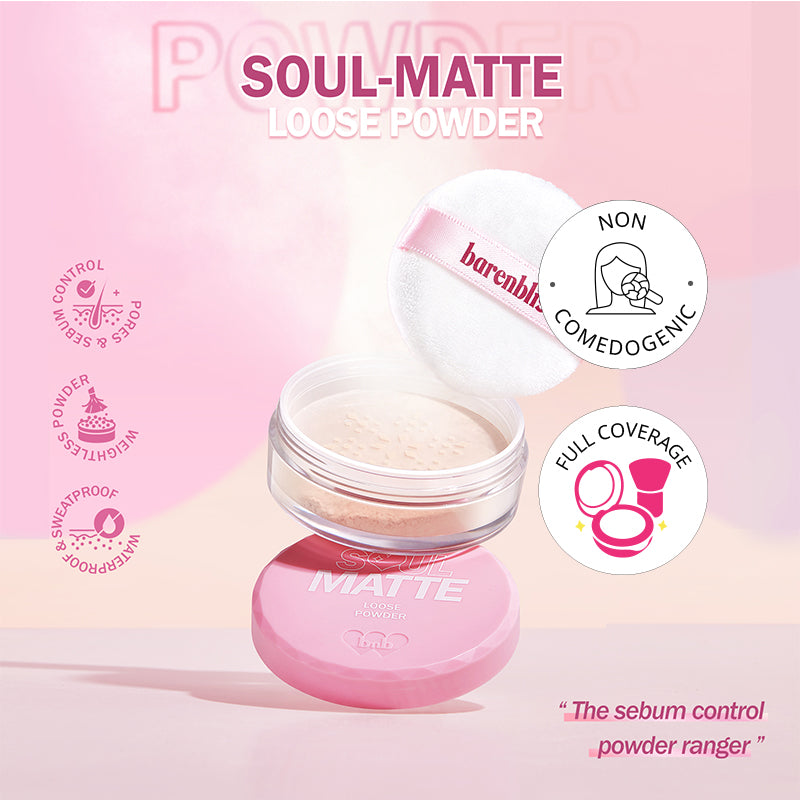 Barenbliss Soul-Matte Loose Powder - 03 Beige Choco Float | 7 g