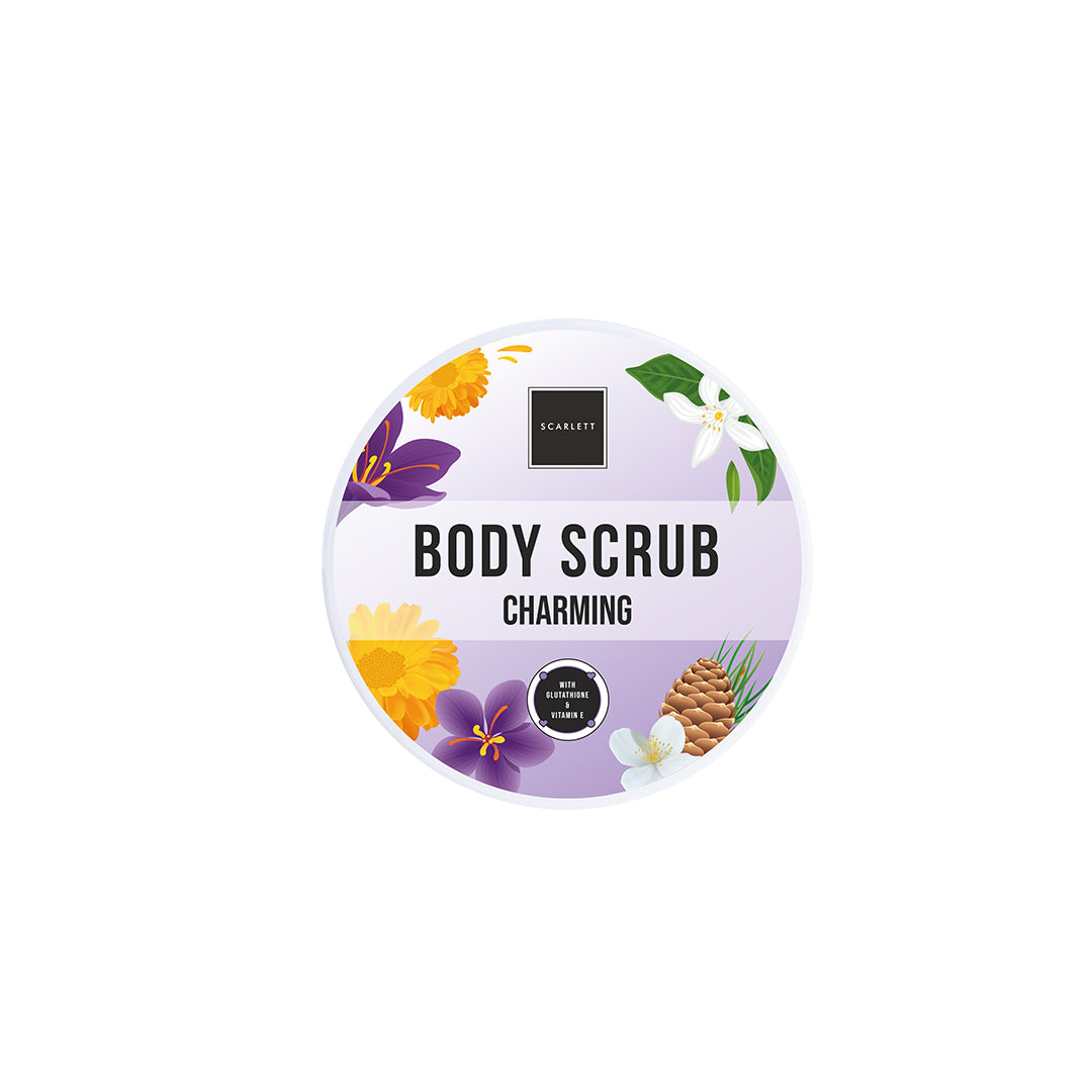 Scarlett Whitening Body Scrub Charming