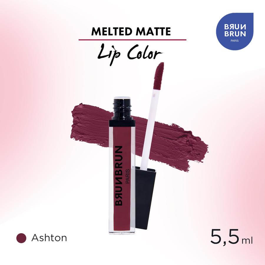 Brunbrun Paris Melted Matte Lipcolor - Ashton