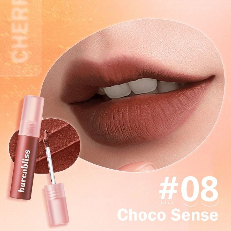 Barenbliss CHERRY MAKES CHEERFUL LIP VELVET 08 CHOCO SENSE