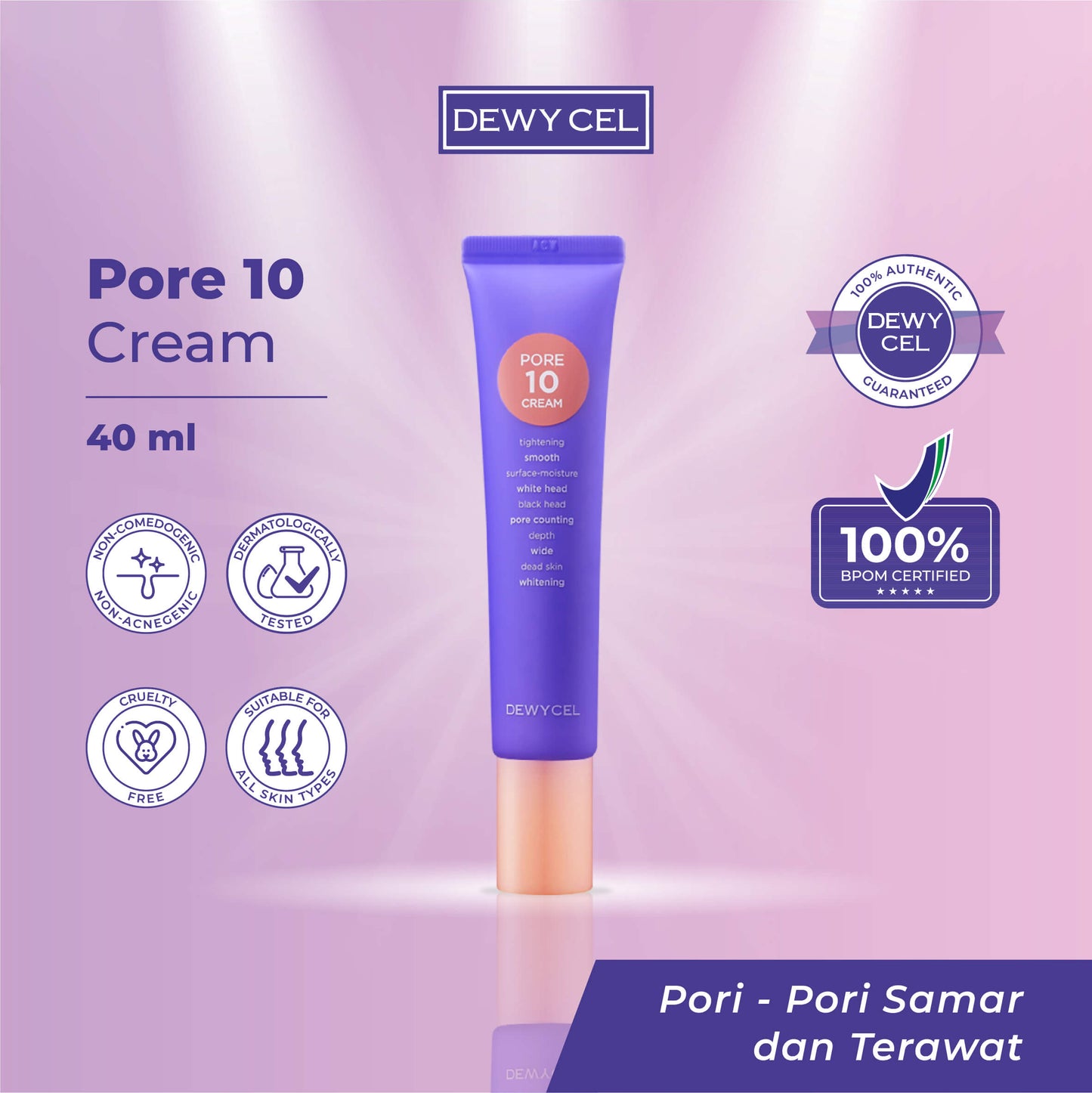 Dewycel Pore 10 Cream | 40 ml