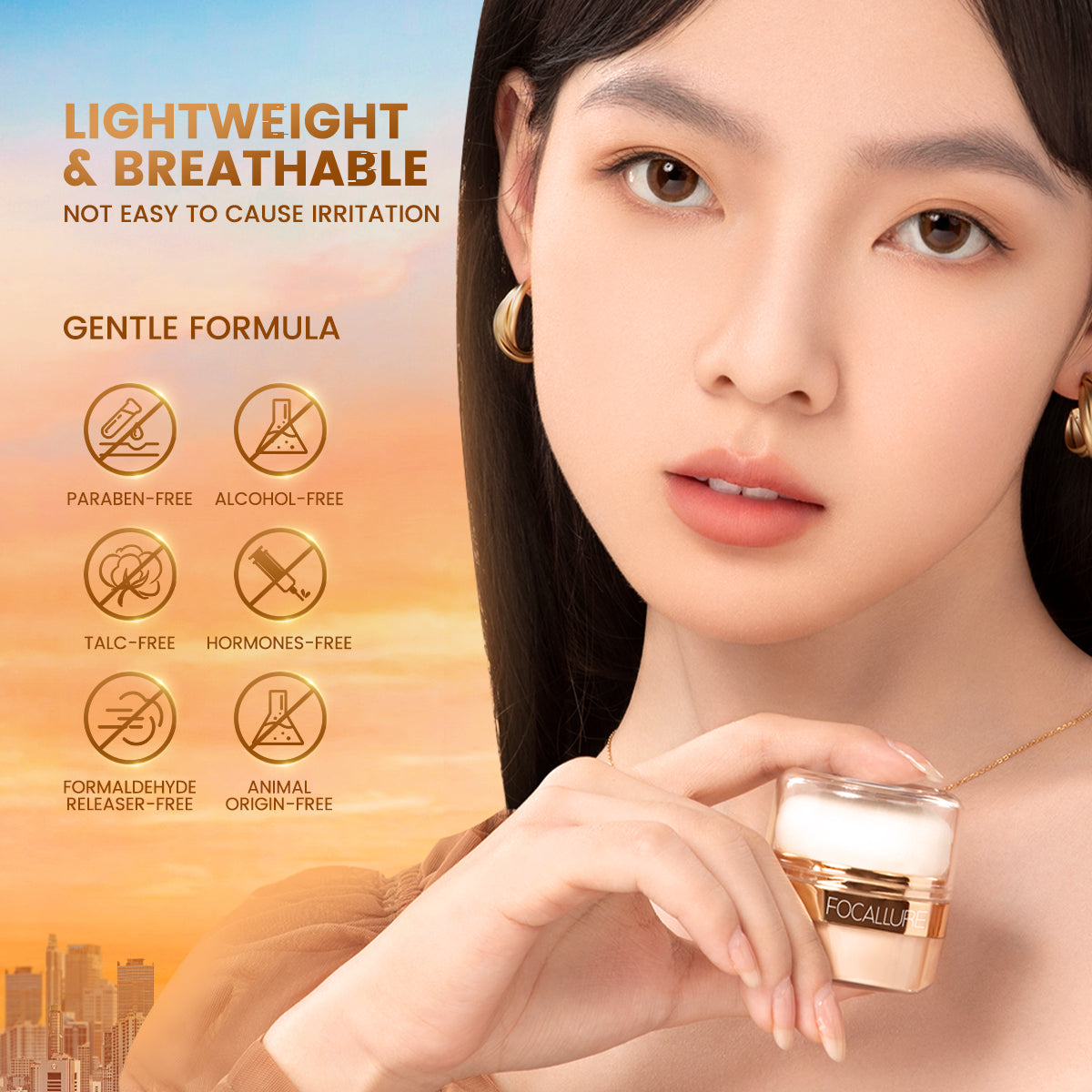 FOCALLURE INSTANT RETOUCH SETTING POWDER FA259-01