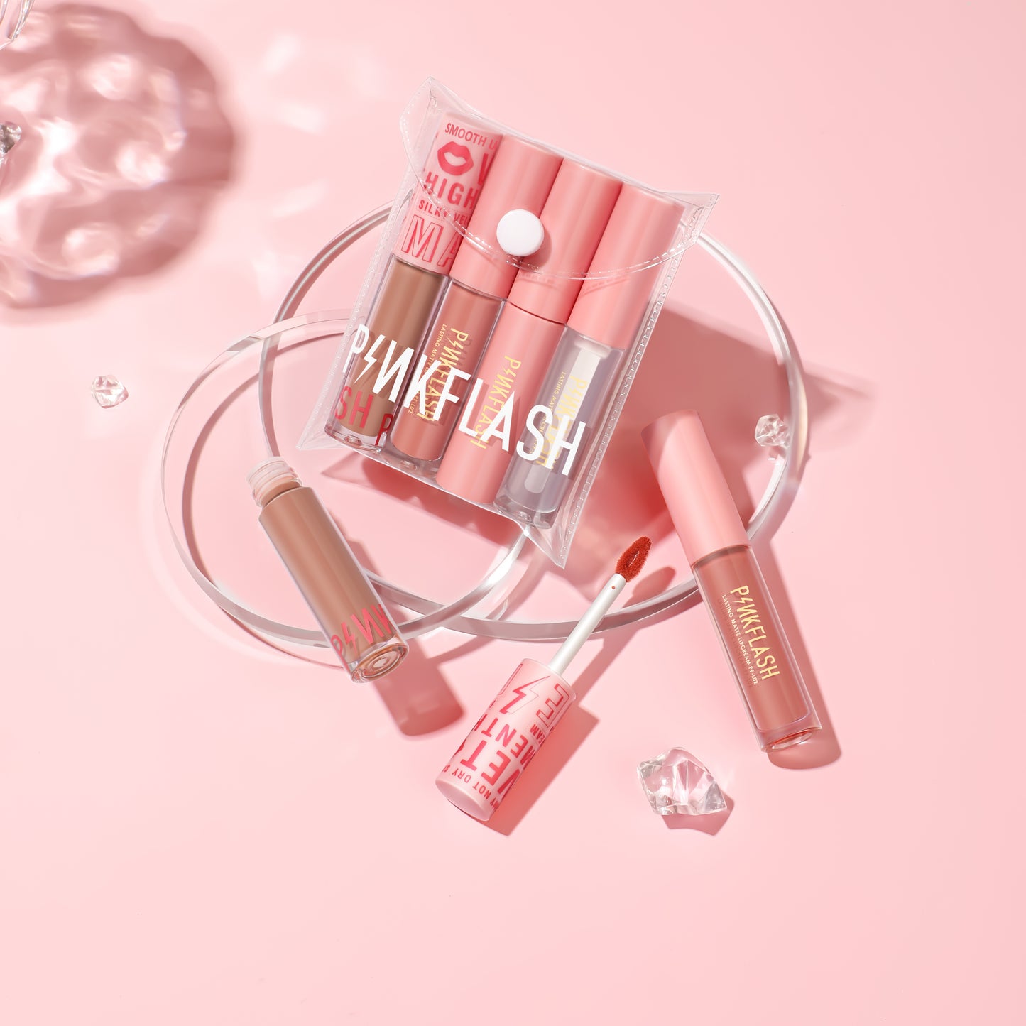 Pinkflash L02 Lasting Glossy Lip Gloss - G02