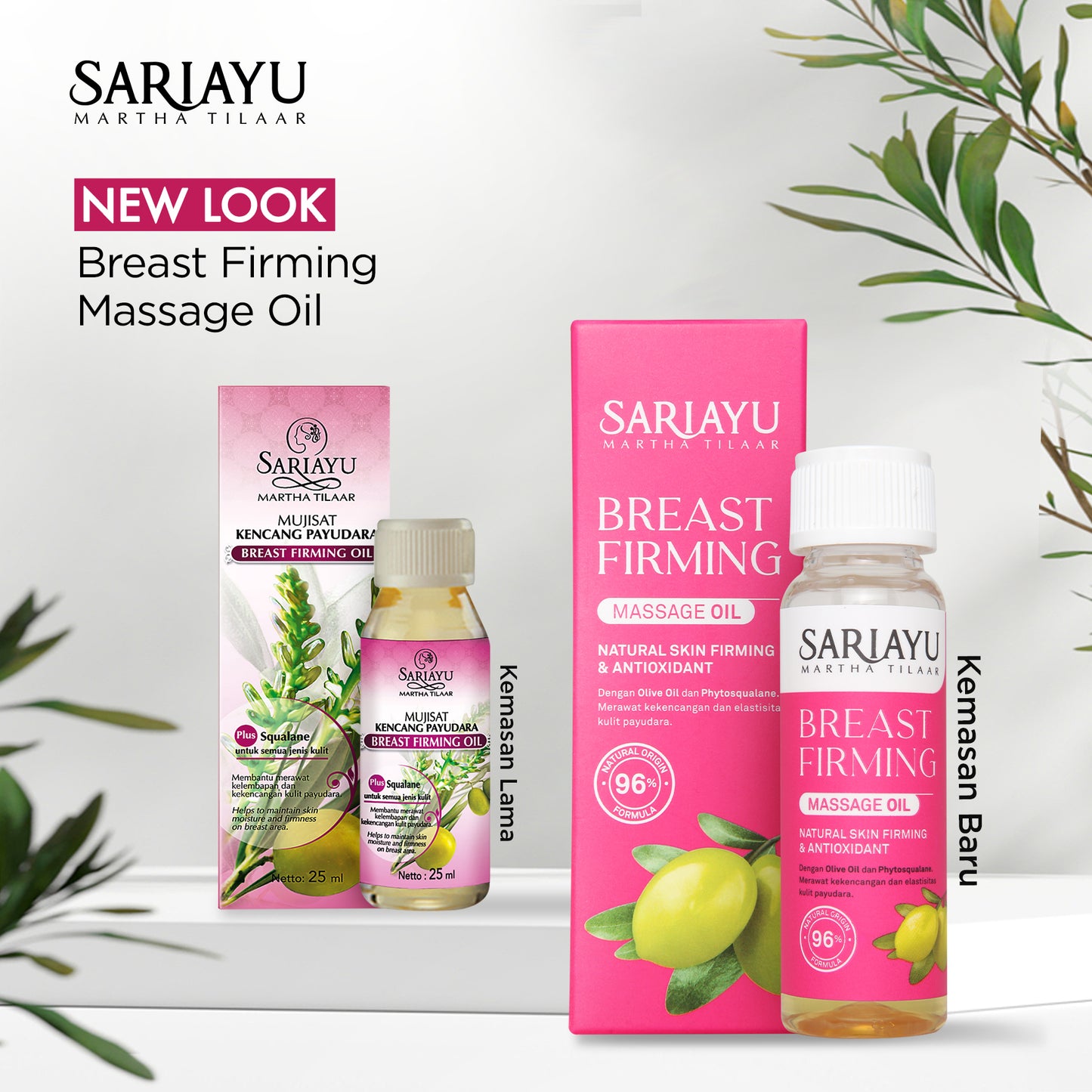 SARIAYU BREAST FIRMING MASSAGE OIL | 20ml