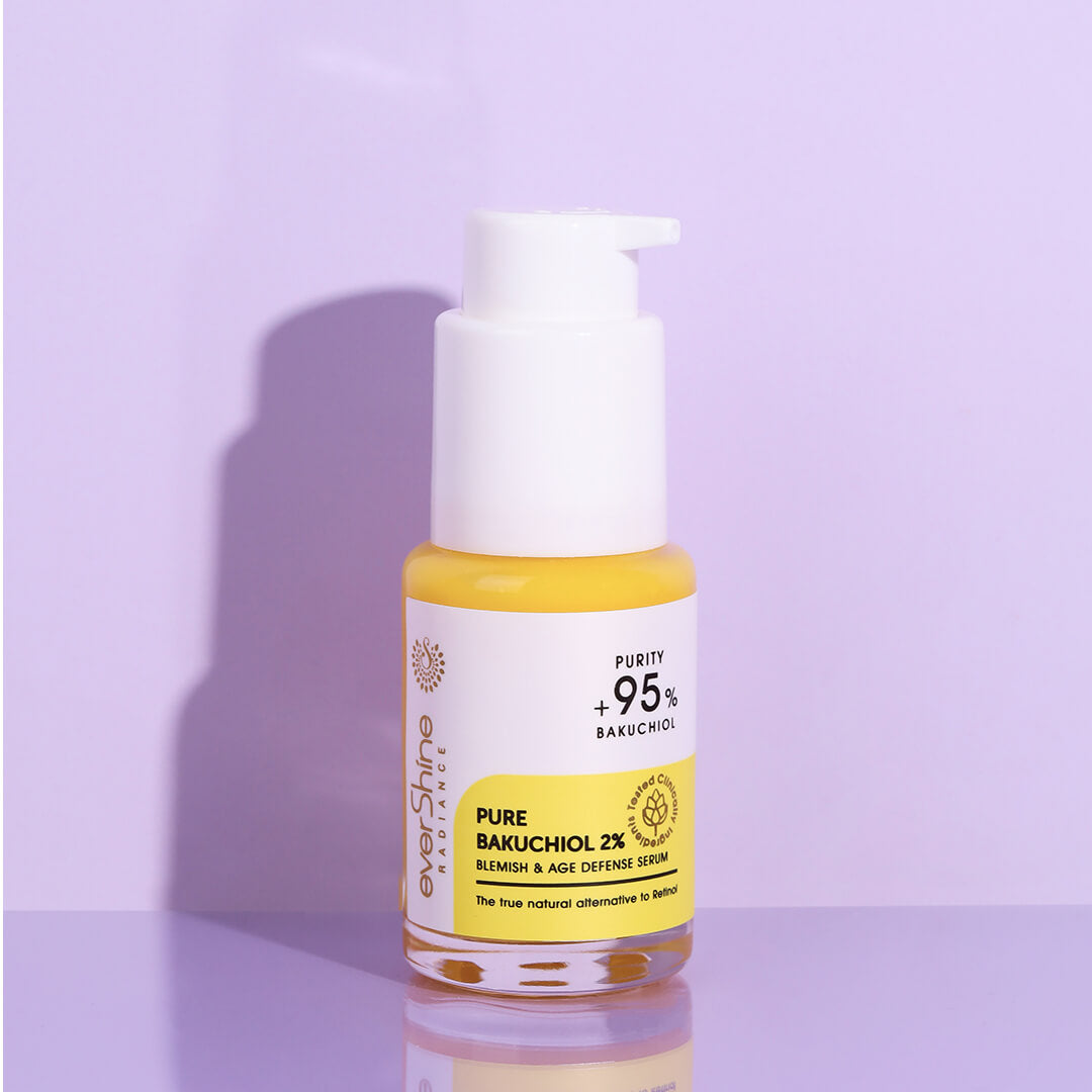 Evershine Pure Bakuchiol 2% Blemish & Age Defense Serum | 30 ml