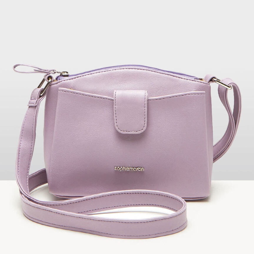 Sophie Martin Mounessie Lilac Bag